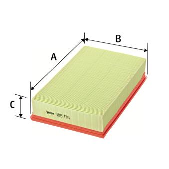 Filtre à air VALEO