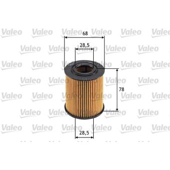 Filtre à huile VALEO