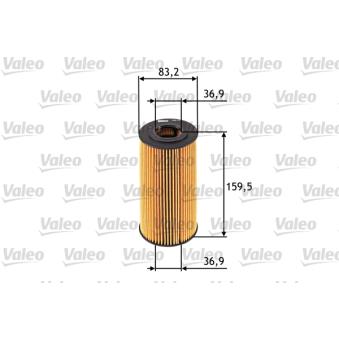 Filtre à huile VALEO 586537