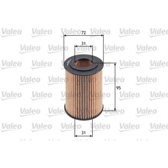 Filtre à huile VALEO