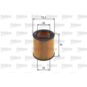Filtre à huile VALEO 586566