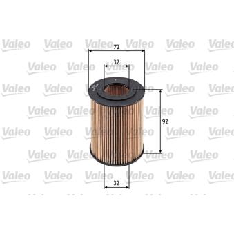 Filtre à huile VALEO 586568