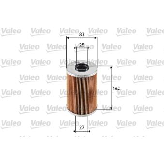 Filtre à huile VALEO 586571