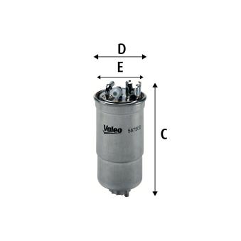 Filtre à carburant VALEO