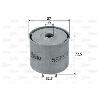 Filtre à carburant VALEO