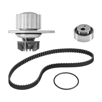 Pompe à eau + kit de courroie de distribution VALEO 614511