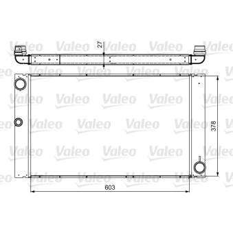 Radiateur, refroidissement du moteur VALEO 735475
