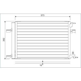 Condenseur, climatisation VALEO