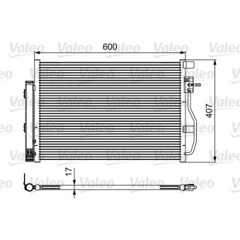 Condenseur, climatisation VALEO