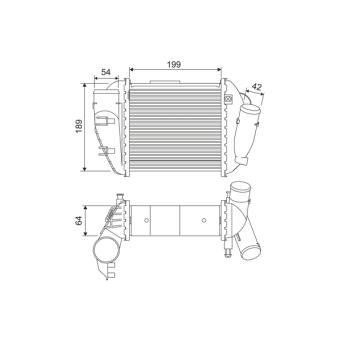 Intercooler, échangeur VALEO