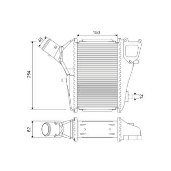 Intercooler, échangeur VALEO