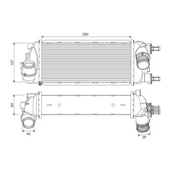 Intercooler, échangeur VALEO