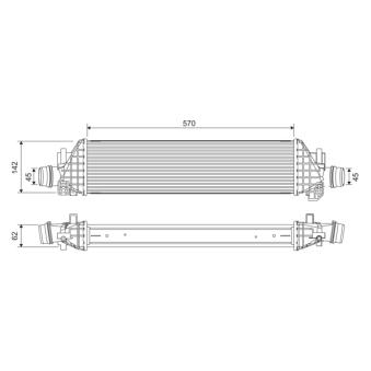 Intercooler, échangeur VALEO
