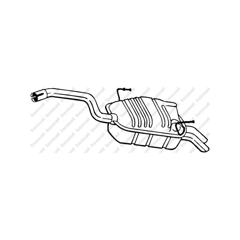 Silencieux arrière BOSAL 190-903