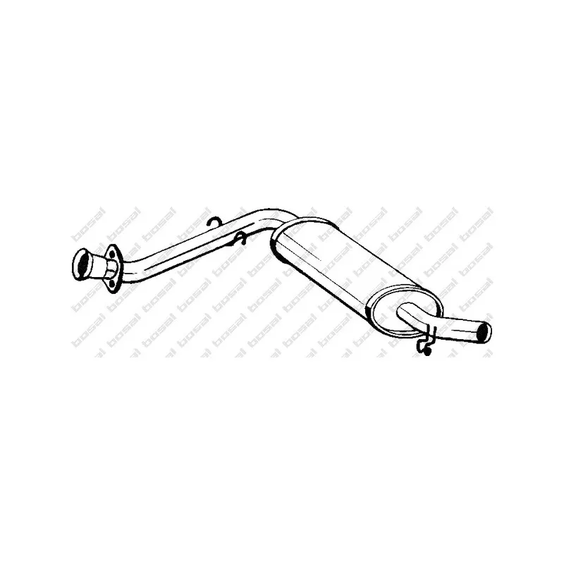 Silencieux avant BOSAL 200-011