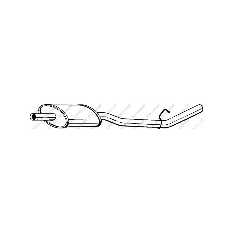 Silencieux central BOSAL 200-267