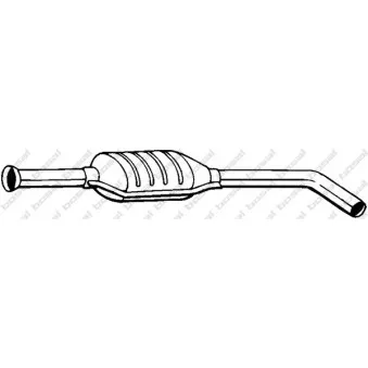 Silencieux central BOSAL 200-303