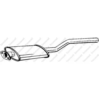 Silencieux avant BOSAL 200-363