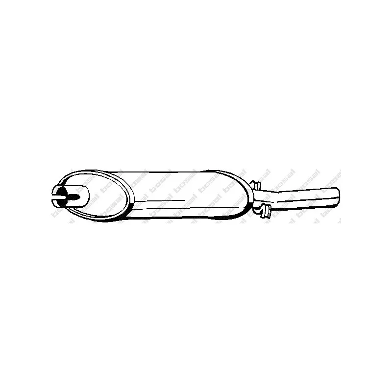 Silencieux arrière BOSAL 200-385