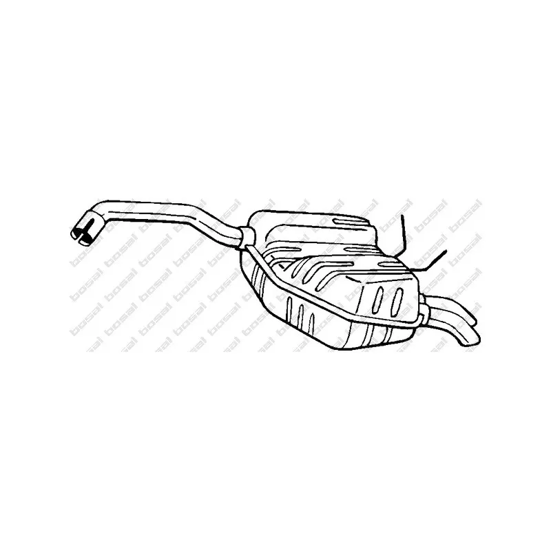 Silencieux arrière BOSAL 200-733