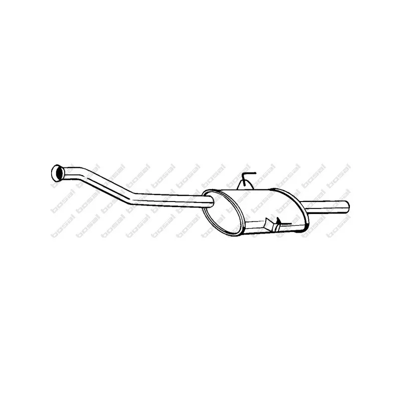 Silencieux central BOSAL 200-801