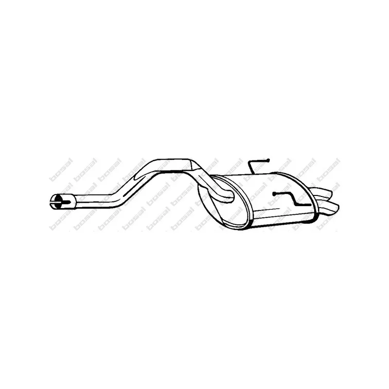 Silencieux arrière BOSAL 200-803