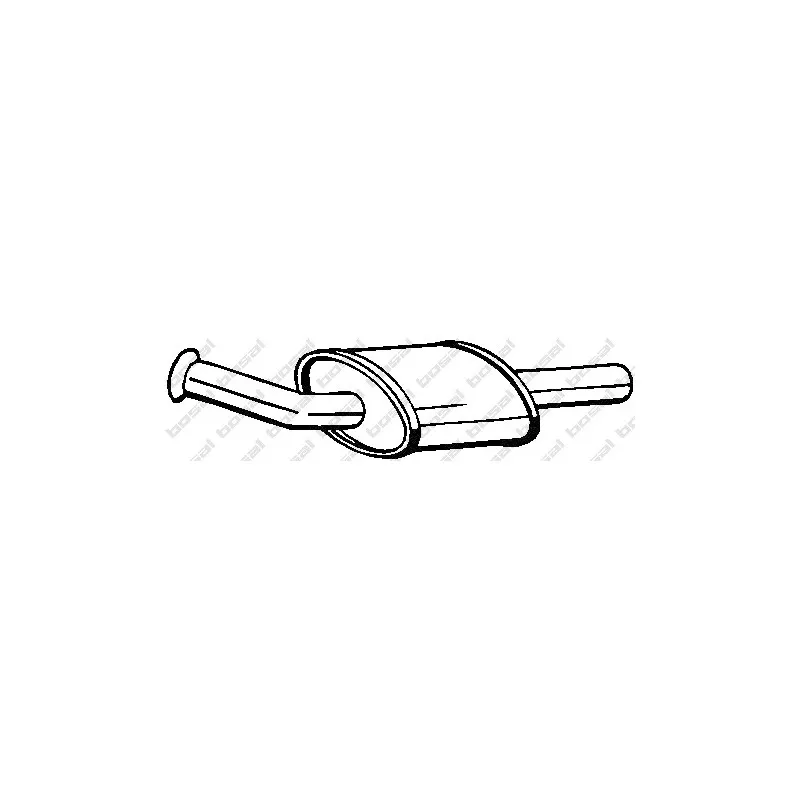 Silencieux central BOSAL 200-811