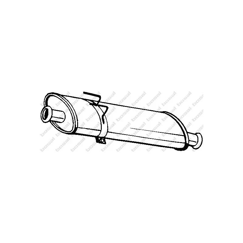 Silencieux central BOSAL 200-825