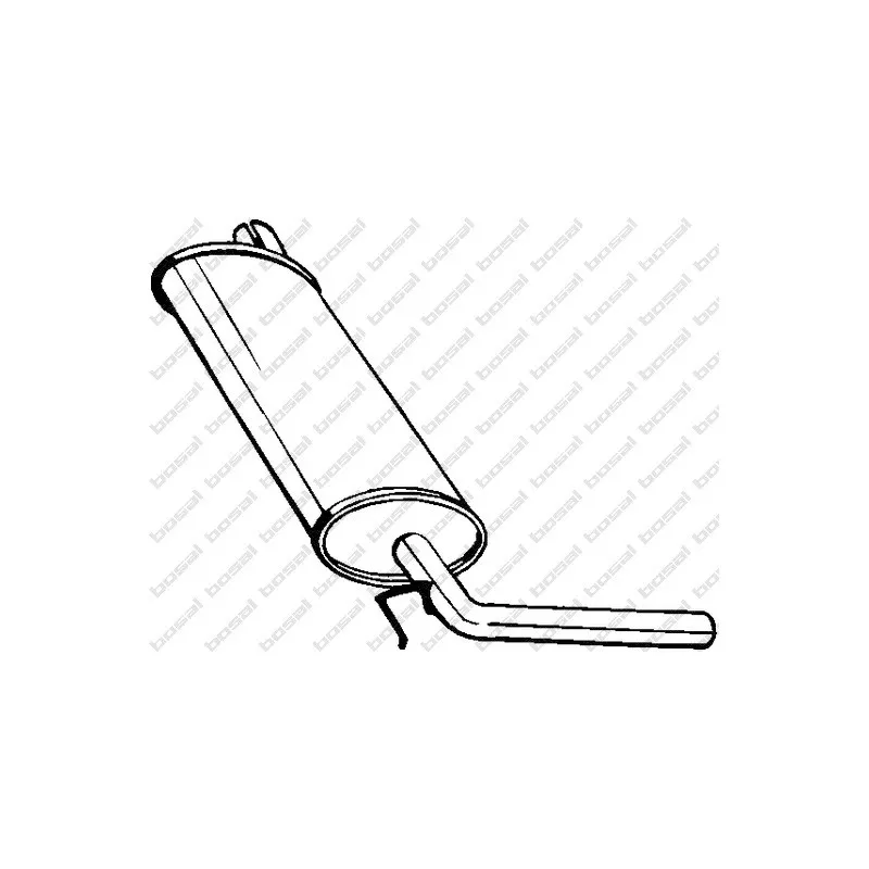 Silencieux arrière BOSAL 200-965