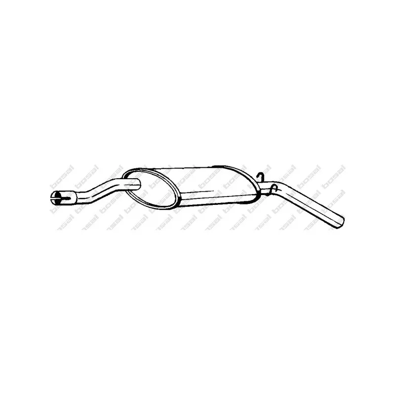 Silencieux central BOSAL 200-969
