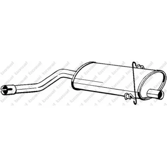Silencieux central BOSAL