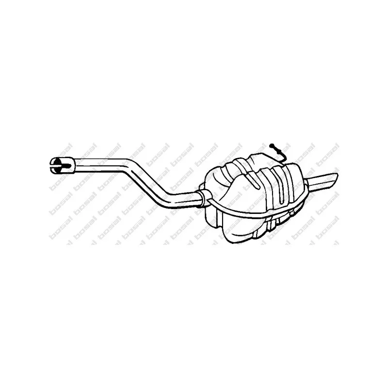Silencieux arrière BOSAL 220-003