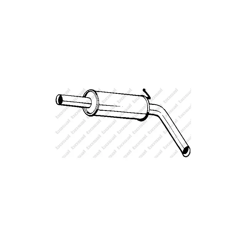 Silencieux central BOSAL 220-107