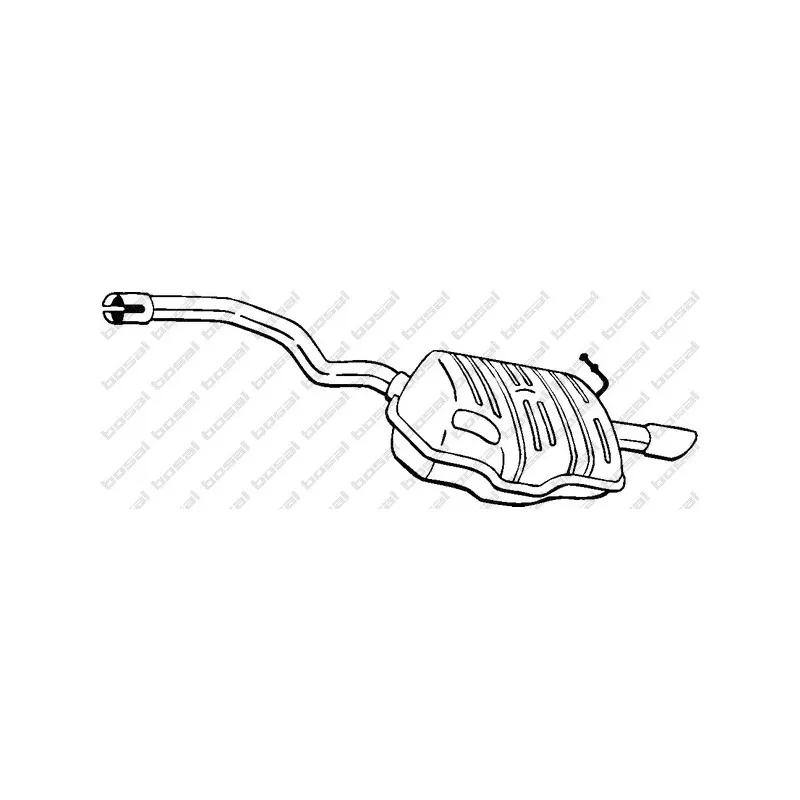 Silencieux arrière BOSAL 220-453