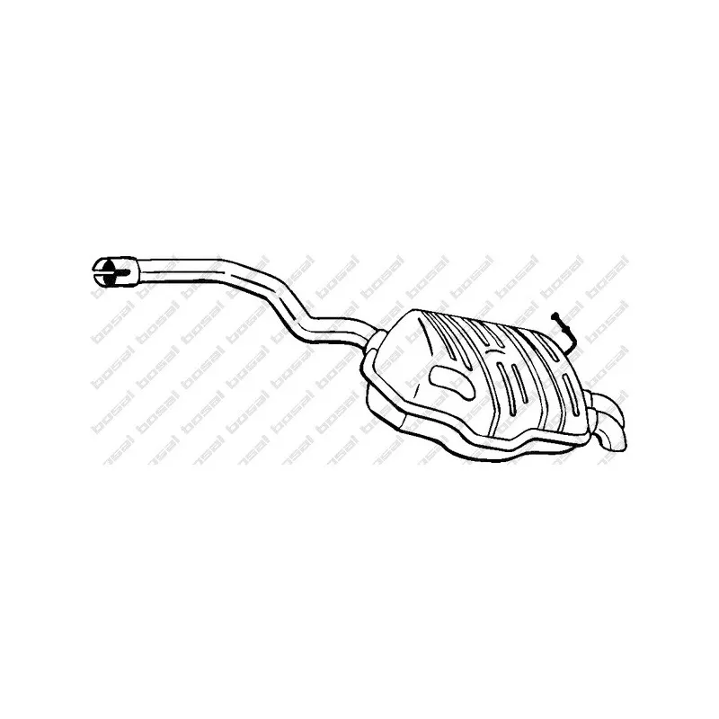 Silencieux arrière BOSAL 220-469