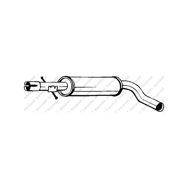 Silencieux central BOSAL 220-663