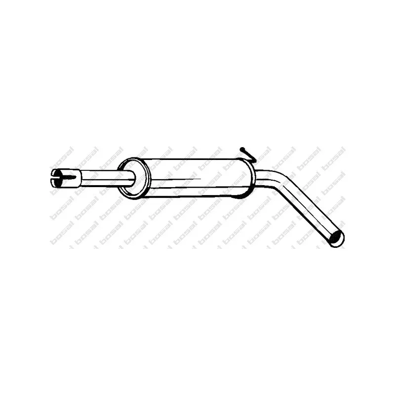 Silencieux central BOSAL 227-047