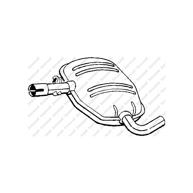 Silencieux central BOSAL 227-069