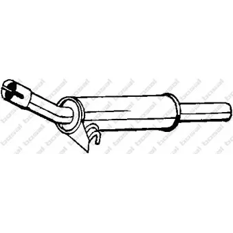 Silencieux central BOSAL