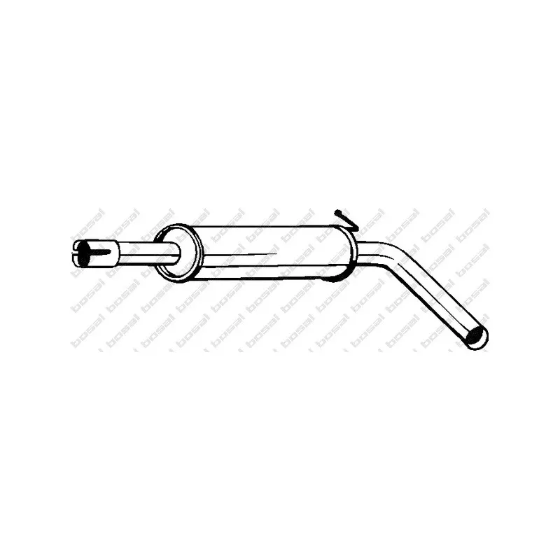 Silencieux central BOSAL 227-481