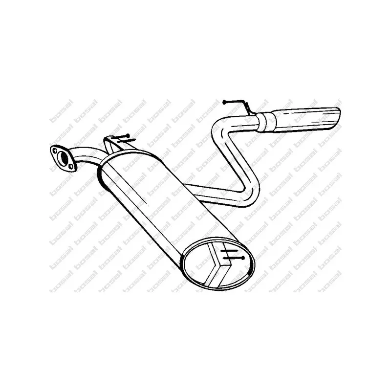 Silencieux arrière BOSAL 228-469