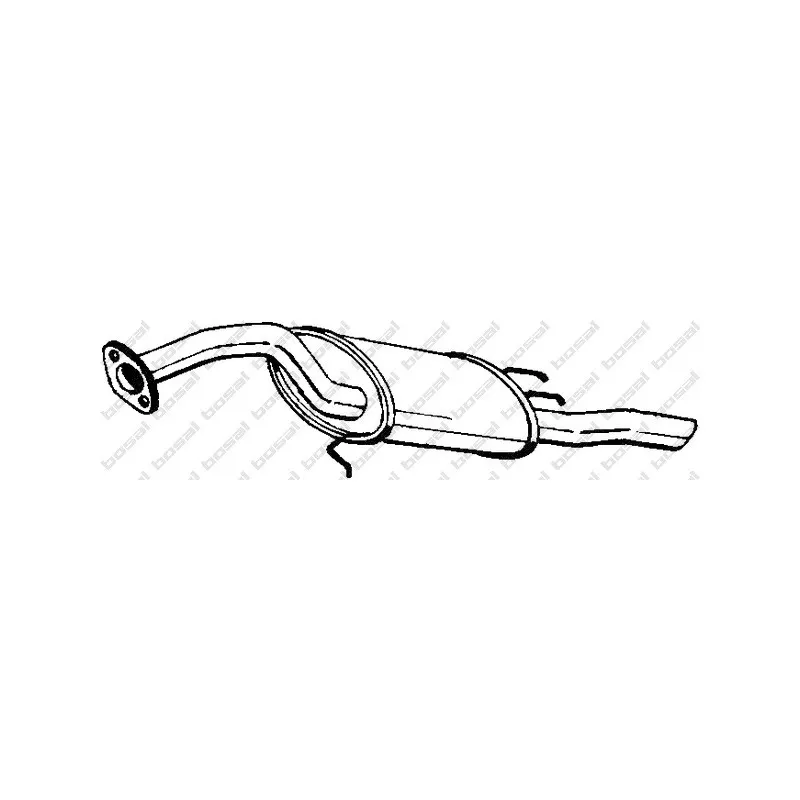 Silencieux arrière BOSAL 228-897