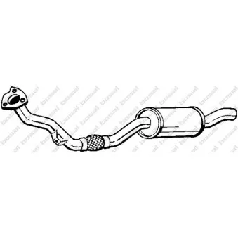 Silencieux avant BOSAL