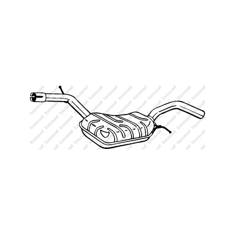 Silencieux central BOSAL 233-083