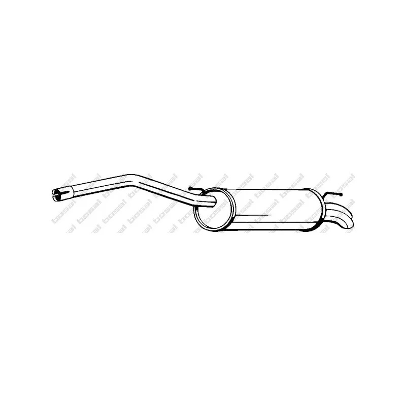 Silencieux arrière BOSAL 233-089