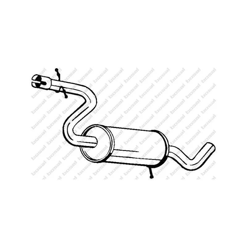 Silencieux central BOSAL 233-181