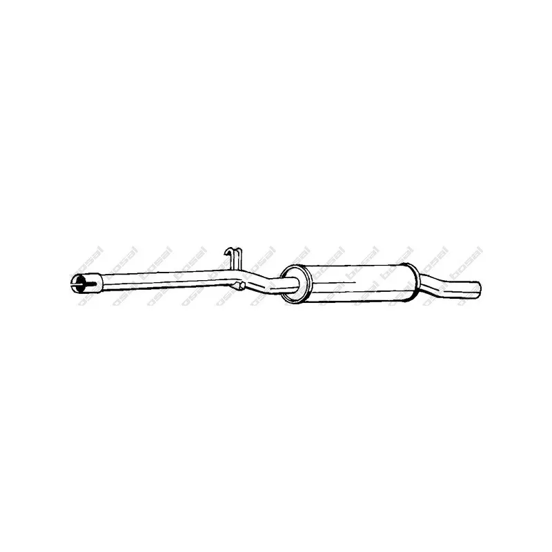 Silencieux central BOSAL 233-233