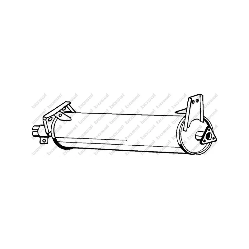 Silencieux central BOSAL 233-261
