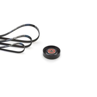 Jeu de courroies trapézoïdales à nervures GATES