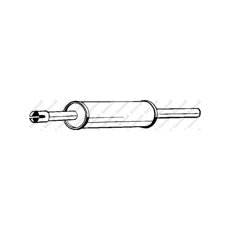 Silencieux central BOSAL 233-303